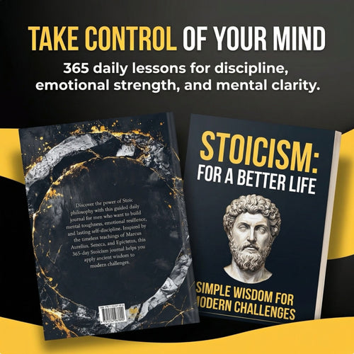 Stoicism: 365 Daily Lessons for Motivation, Mental Strength and Emotional Clarity Book